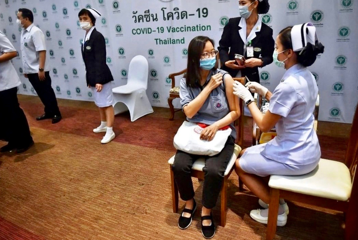 Vaccination covid Thaïlande