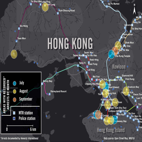 HONG KONG – MANIFESTATIONS: L’enquête vérité d’Amnesty International sur les violences policières