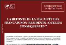 ASIE – FRANCE: Vous êtes français et non-résident, voici votre fardeau fiscal pour 2019