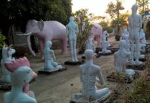 THAÏLANDE – CHRONIQUE: Notre lettre de Sukhothai – Wat Thawet : le « Jardin de l’enfer »
