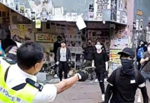 HONG KONG – MANIFESTATIONS: Un policier aurait tiré à balles réelles, des scènes d’extrême violence à Hong Kong
