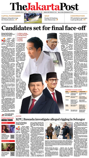 INDONÉSIE – MÉDIAS: Le «Jakarta Post» dénonce les menaces et les intimidations contre la presse