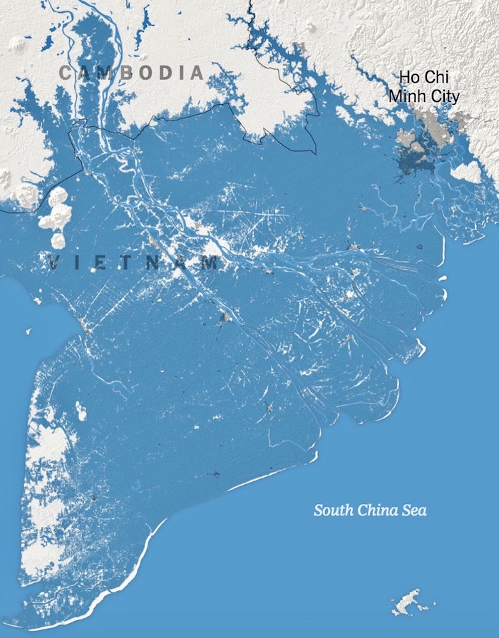 VIETNAM – CLIMAT: Le sud du Vietnam pourrait être entièrement submergé en 2050