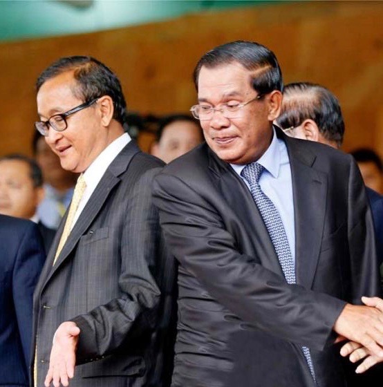 Sam Rainsy Hun Sen