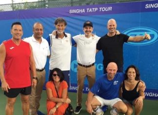 THAÏLANDE – SPORT: Le gratin du tennis mondial, catégorie Seniors, monte aux filets siamois