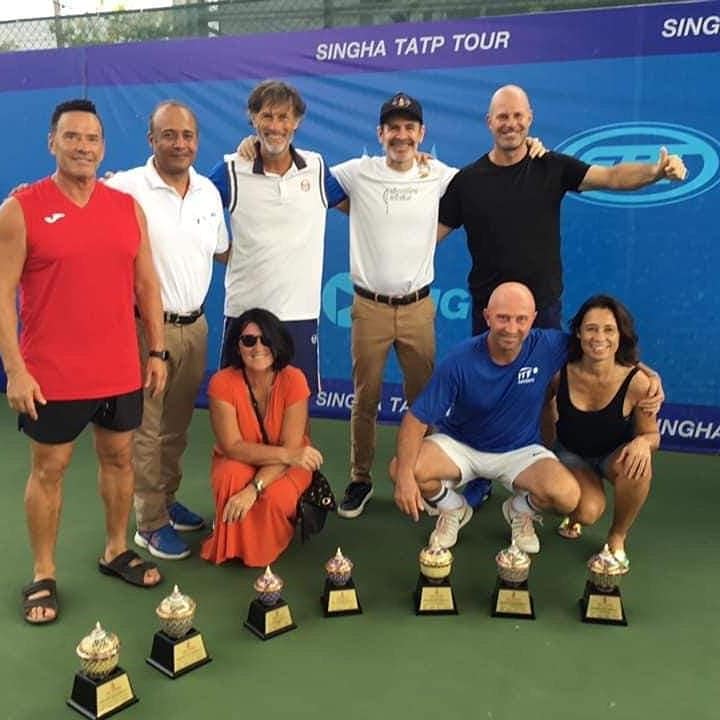 THAÏLANDE – SPORT: Le gratin du tennis mondial, catégorie Seniors, monte aux filets siamois