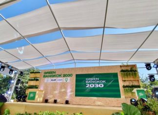 BANGKOK – SOCIÉTÉ: Un nouveau parc dans la capitale thaïlandaise si polluée