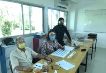 Bureau de vote Pattaya Thaïlande