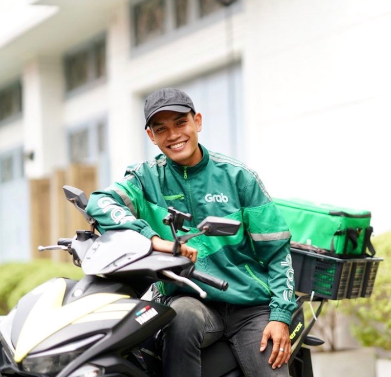 Grab delivery Thaïlande