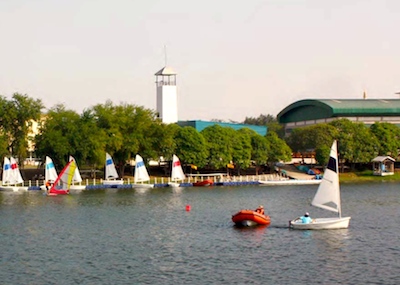 Lac de Nongbon, un centre nautique aux portes de Bangkok