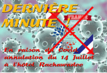 THAÏLANDE – FRANCE : Annulation du 14 juillet organisé par la France en Isan à cause du coronavirus