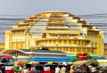 marché central Phnom Penh