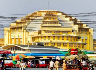 marché central Phnom Penh
