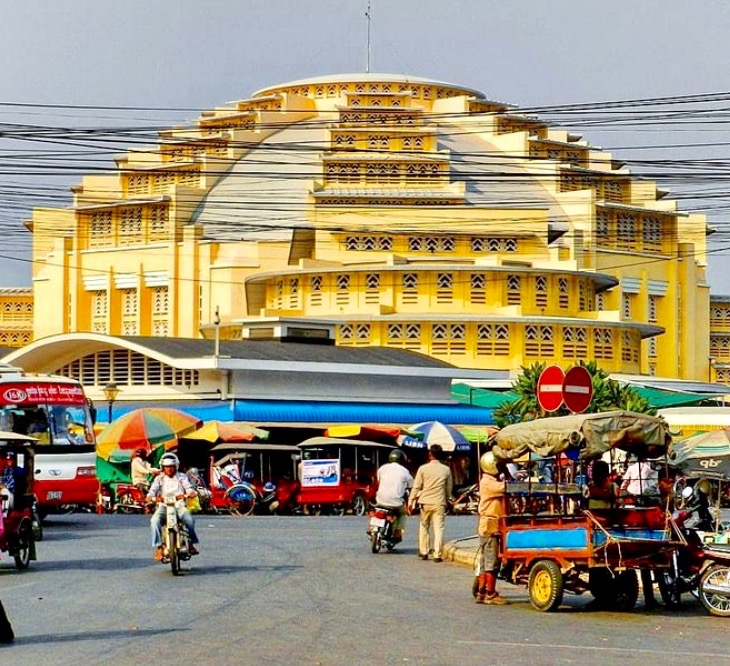 marché central Phnom Penh