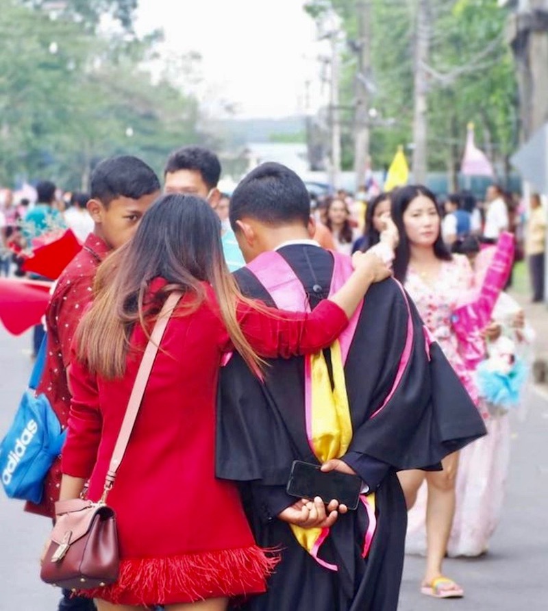 étudiants thailandais