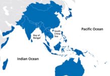 ASIE – FRANCE : Selon Le Figaro, la réunion Asie-Pacifique du mardi 22 février vise…la Chine carte indo-pacifique