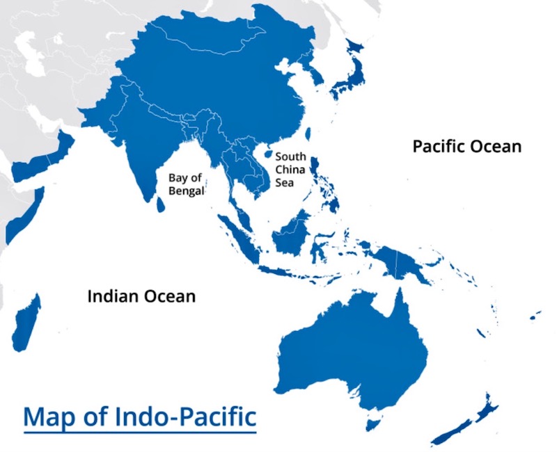 carte indo-pacifique