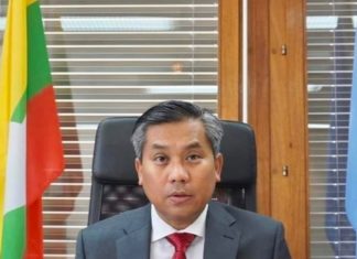 Kyaw Moe Tun ambassadeur birman à l'ONU