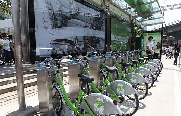 Des Vélibs à Bangkok !