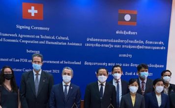LAOS – SUISSE : Davantage de coopération entre Berne et Vientiane