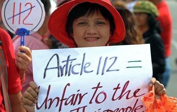 Pétition au parlement pour amender la loi de lèse-majesté en Thaïlande