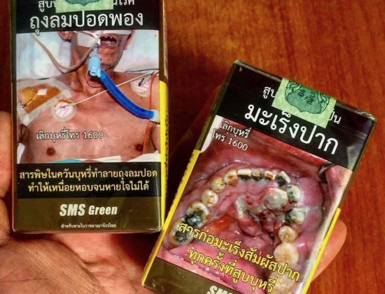 THAÏLANDE – SOCIÉTÉ : Explosion des tabacs de contrebande chez les fumeurs thaïlandais