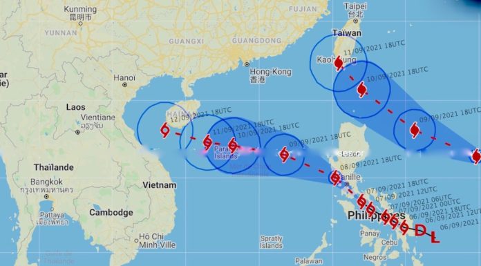 THAÏLANDE – MÉTÉO : Forte pluie et risque de tempête tropicale sur le golfe de Thaïlande