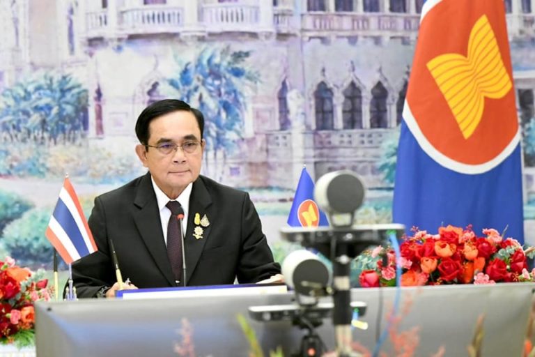 ASIE DU SUD-EST – DIPLOMATIE : Quand le thaïlandais Prayut rencontre par vidéo le Chinois Xi…