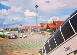 aéroport au Cambodge