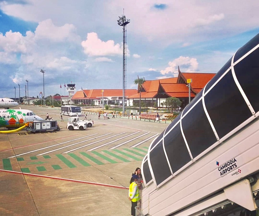 aéroport au Cambodge