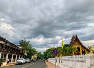 Luang Prabang rue vide