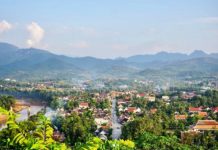 ville de Luang Prabang au Laos