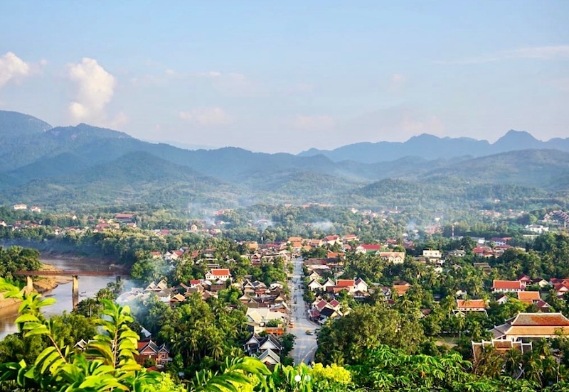 ville de Luang Prabang au Laos