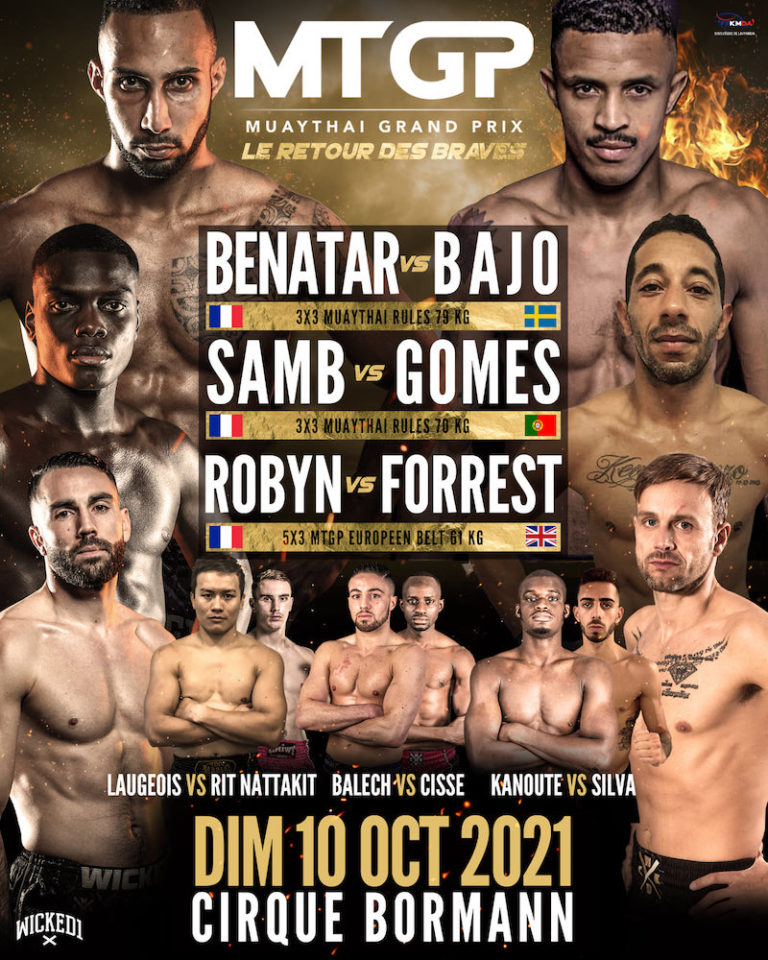 THAÏLANDE – FRANCE : « Le retour des braves », le meilleur de la boxe thaïlandaise à Paris le 10 octobre