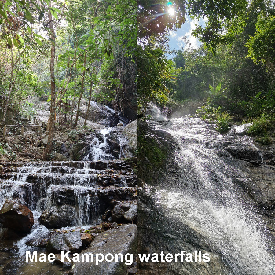 Chutes d'eau Mae Kampong
