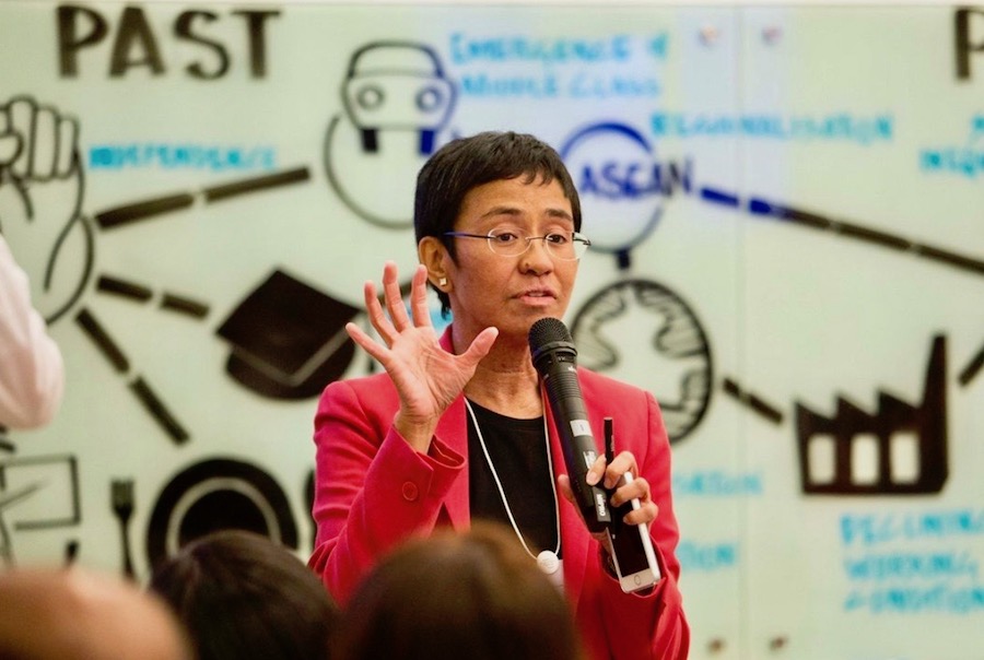 Maria ressa prix nobel de la paix