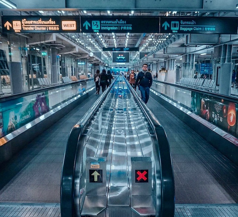 Suvarnabhumi aiport Thailand pass