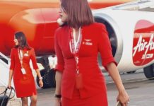 Air Asia hotesse Bangkok