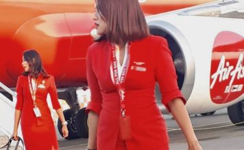 Air Asia hotesse Bangkok