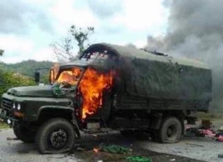 Chin National Army guerre civile Birmanie