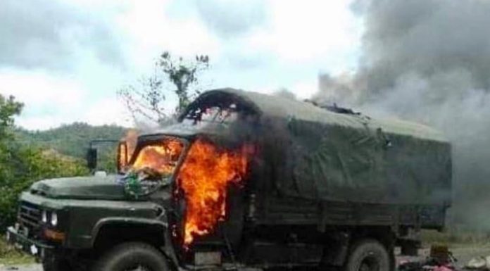 Chin National Army guerre civile Birmanie