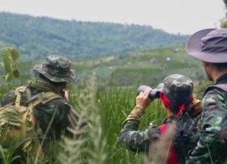 combats en Birmanie