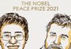 Nobel prize Maria Ressa