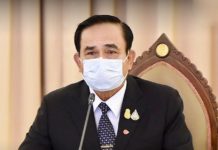 déclaration prayut ouverture Thaïlande