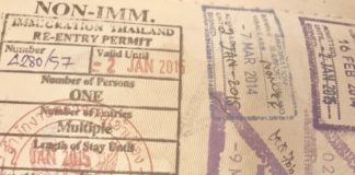 re-entry permis Thaïlande