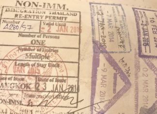 re-entry permis Thaïlande