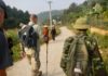 marche sur la route coloniale 4 vietnam