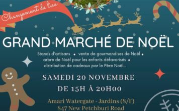 BANGKOK – COMMUNAUTÉ : Rendez-vous le 20 novembre pour le marché de Noël à l’Amari Watergate