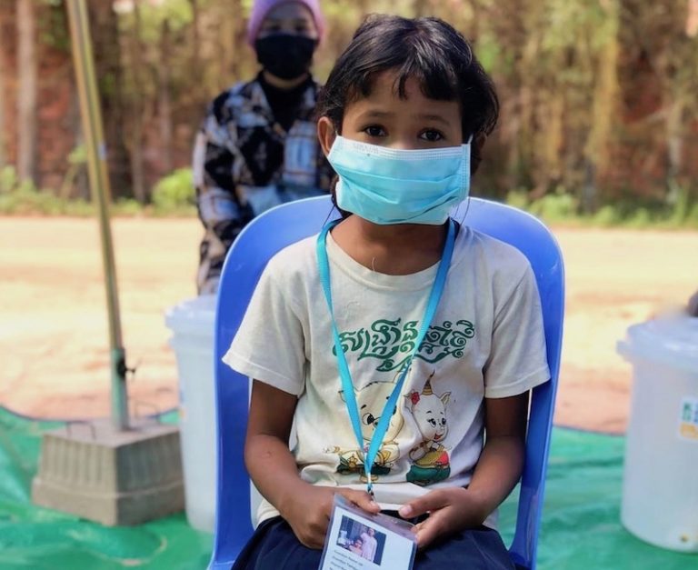 CAMBODGE – COVID : Le Cambodge s’apprête à vacciner les enfants de cinq ans à partir du 1er novembre