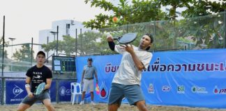 Beach tennis Thaïlande